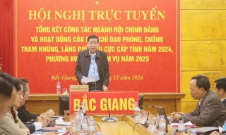 Triển khai quyết liệt, toàn diện, tạo chuyển biến mới, đột phá trong công tác phòng, chống tham nhũng, lãng phí, tiêu cực